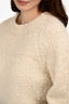 Isabel Marant White Mohair/Alpaca Boucle Sweater Size 38