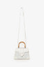Goyard Cream Goyardine Mini Saigon Bag With Strap