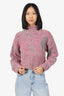 Phillip Lim Pink/Grey Knit Sweater Size S