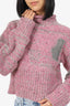 Phillip Lim Pink/Grey Knit Sweater Size S