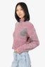Phillip Lim Pink/Grey Knit Sweater Size S