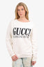 Gucci White Sweatshirt Size S