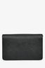Prada Black Saffiano Leather Wallet on Chain