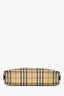 Burberry Beige Canvas Nova Check Shoulder Bag