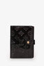 Louis Vuitton Burgundy Monogram Vernis Small Ring Agenda Cover