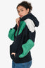 Isabel Marant Etoile Navy/Green Colourblock Hoodie Size 36