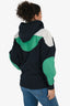 Isabel Marant Etoile Navy/Green Colourblock Hoodie Size 36