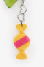 Christian Dior Silver Tone Metal Charm Ear Pendants