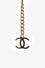 Pre-Loved Chanel™ Gold Tone Metal CC Chain Ear Pendants