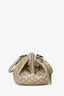 Gucci Gold Leather Guccisimma Sukey Shoulder Bag