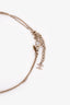 Pre-Loved Chanel™ Gold Toned Pink CC Pearl Pendant Necklace