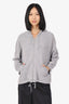 Balenciaga Grey Zip Up Hoodie Size XS