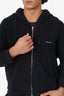 Balenciaga Black Zip Up Hoodie Size XS