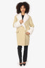 Kijun Cream/White Faux Fur 'Honeymoon' Coat Size S