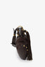 Gucci Brown Leather Babouska Heart Hobo Bag