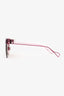 Balenciaga Pink Reflective Sunglasses