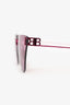 Balenciaga Pink Reflective Sunglasses
