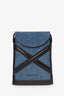 Alexander McQueen Denim Leather Crossbody Bag