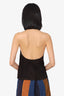 Gucci Brown Suede Halter Neck Size 42