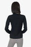 Jil Sander Black Wool Long Sleeve  Sweater Size 38