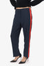 Rag & Bone Navy/Red Cropped Pant Size 4