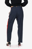 Rag & Bone Navy/Red Cropped Pant Size 4