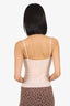 Ralph Lauren Pink Cashmere Cable Knit Vest Size XS