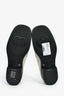 Gucci Cream Leather GG Square Toe Loafers Size 38