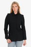 Gucci Black Utility Zip Up Jacket Size 40