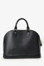 Louis Vuitton Black Epi Leather Alma PM Top Handle