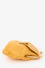 Miu Miu Yellow Leather Quilted Clasp Shoulder Bag