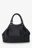 Gucci Black Leather GG Embossed 'Guccissima' Shoulder Bag