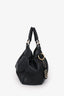 Gucci Black Leather GG Embossed 'Guccissima' Shoulder Bag