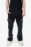 Nahmias Black Denim Carpenter Pants Size 32 Mens