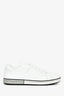 Prada White Leather Sneakers Size 41