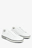 Prada White Leather Sneakers Size 41