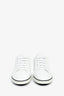Prada White Leather Sneakers Size 41