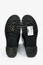 Louis Vuitton Black Rubber Monogram Rain Boots Size 38