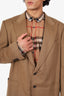 Tom Ford Camel Cashmere Blazer Size 60R Mens