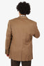 Tom Ford Camel Cashmere Blazer Size 60R Mens