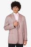 Brioni Pink Striped Blazer Size 58 Mens