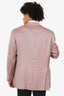 Brioni Pink Striped Blazer Size 58 Mens