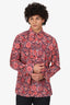 Tom Ford Pink Floral Cotton Shirt Estimated Size Small Mens