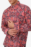 Tom Ford Pink Floral Cotton Shirt Estimated Size Small Mens