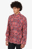 Tom Ford Pink Floral Cotton Shirt Estimated Size Small Mens