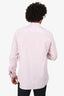 Prada Pink/Blue Cotton Shirt Size 44 Mens