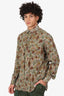 Tom Ford Green Multicolour Camouflage Print Shirt Size 44 Mens