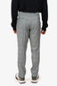 Tom Ford Grey Checked Suit Pants Size 58R Mens