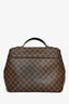 Louis Vuitton 2011 Brown Canvas Damier Ebene GM Bergamo Tote