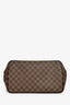 Louis Vuitton 2011 Brown Canvas Damier Ebene GM Bergamo Tote